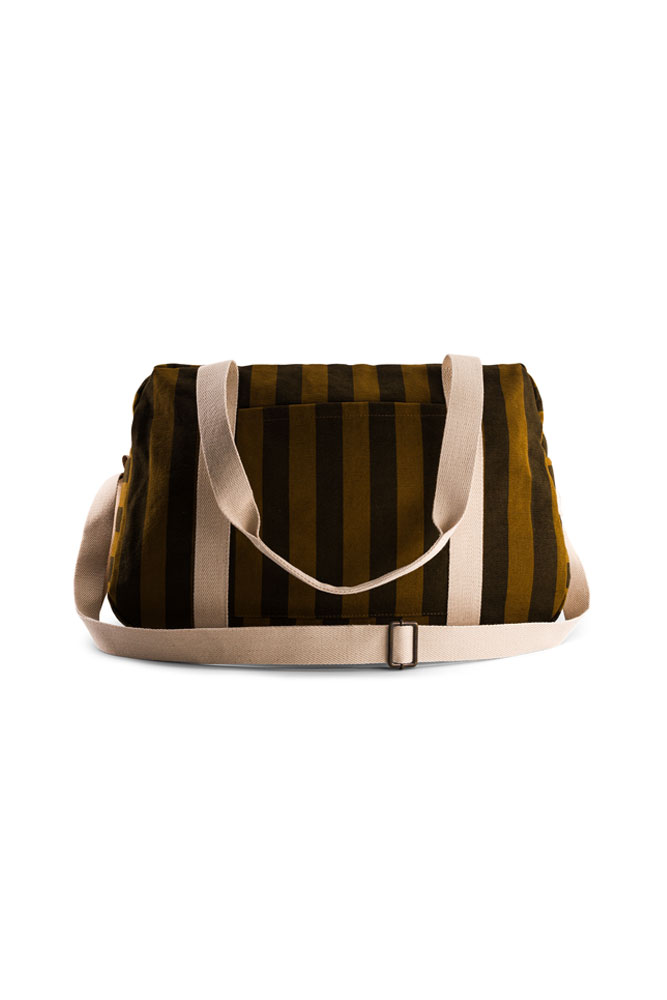 Sac à langer/week-end 'Raphaël Rayures Cumin