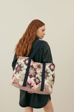 Cabas 'Thais' Star Patchwork | LOUISE MISHA