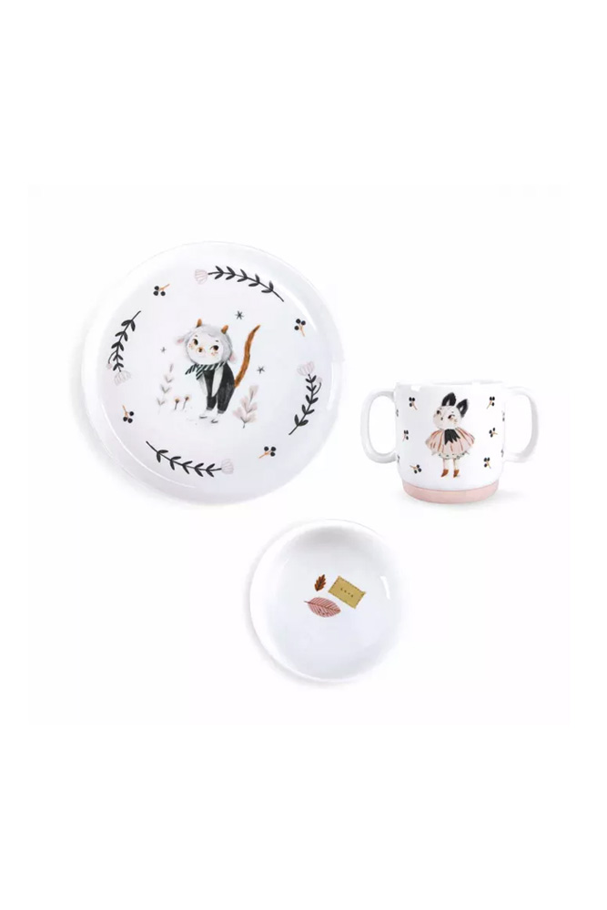 Set vaisselle porcelaine 'Après la pluie' | MOULIN ROTY