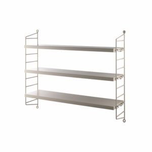 Etagère murale String Pocket taupe