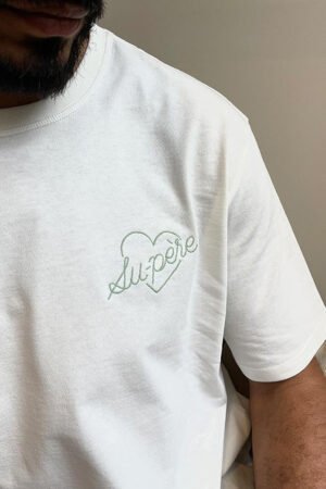T-shirt 'Su-père' Blanc | TAJINEBANANE