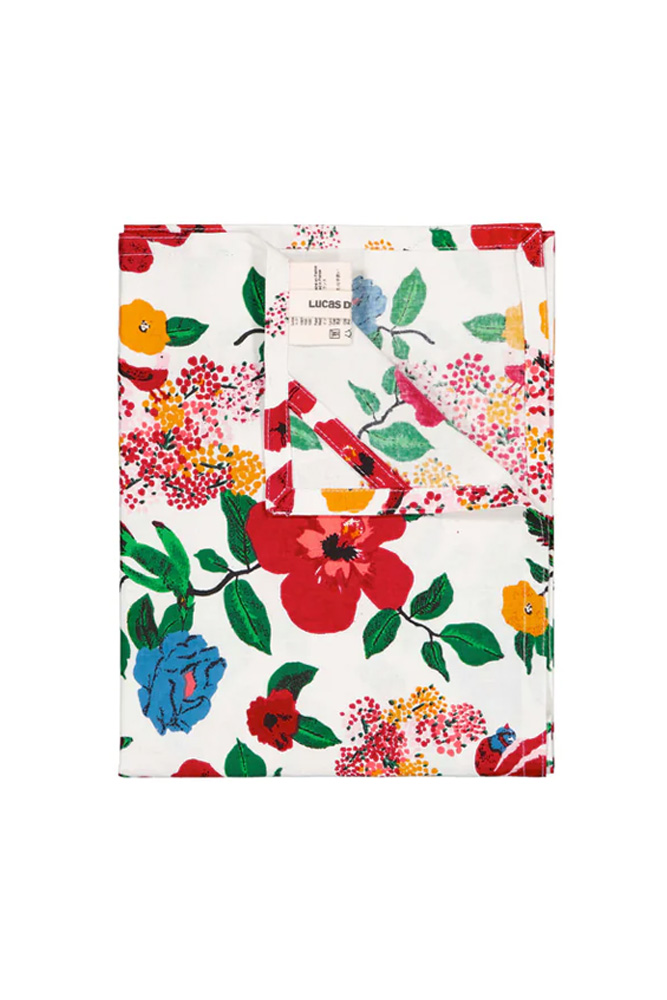 Torchon 'Hibiscus' | LUCAS DU TERTRE