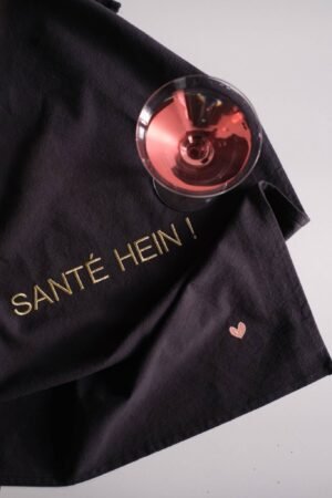 Torchon 'Santé Hein !' | LA CERISE SUR LE GÂTEAU X MOUFLETTE