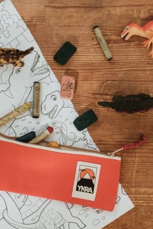 Trousse à crayons Orange | YKRA