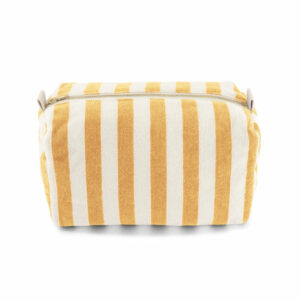Trousse de Toilette Vic Rayures Moutarde