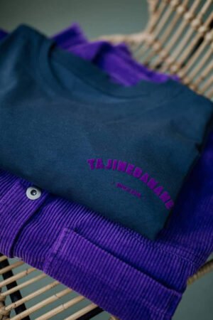 T-shirt d'allaitement "La p'allaite bleu marine" | TAJINEBANANE