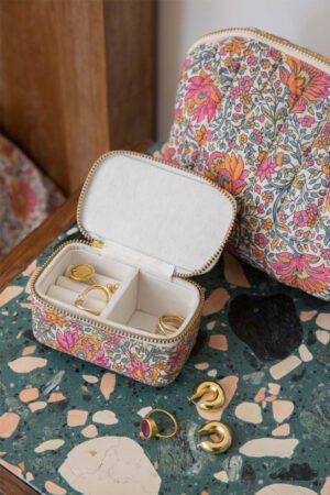 Boîte à bijoux 'Soumaya' Ivory Winter Garden | LOUISE MISHA