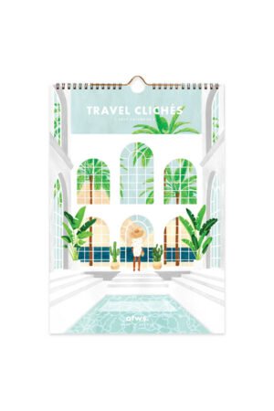 Calendrier 2025 'Travel Clichés' | ALL THE WAYS TO SAY