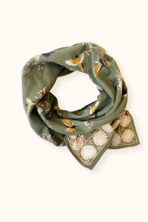 Foulard Latika 'Cerisier' Eucalyptus | APACHES COLLECTIONS
