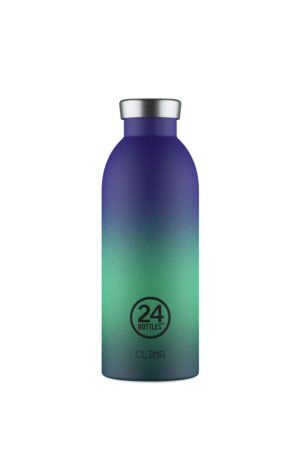 Gourde isotherme Clima en inox 'Borealis' | 24 BOTTLES