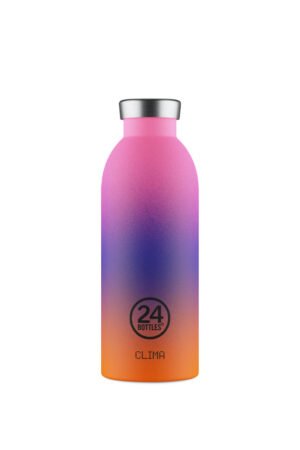 Gourde isotherme Clima en inox 'Sundown' | 24 BOTTLES