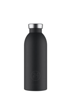 Gourde isotherme Clima en inox 'Tuxedo black' | 24 BOTTLES