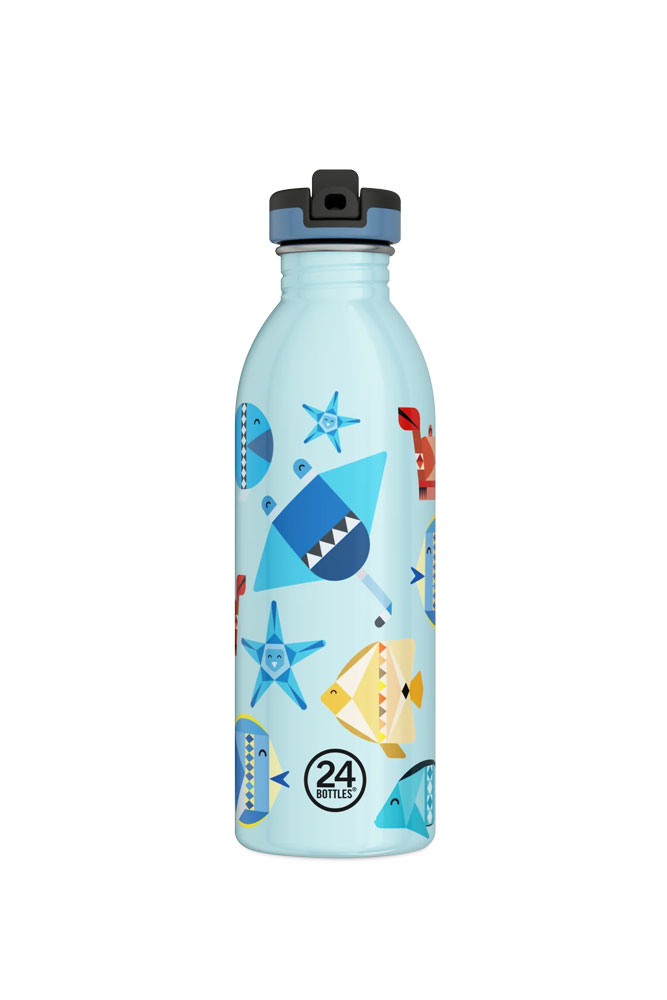Gourde Kids en inox 'Sea Friends' | 24 BOTTLES