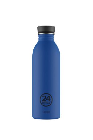 Gourde Urban en inox 'Gold blue' | 24 BOTTLES