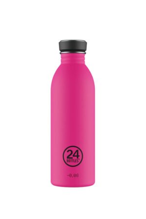 Gourde Urban en inox 'Passion pink' | 24 BOTTLES
