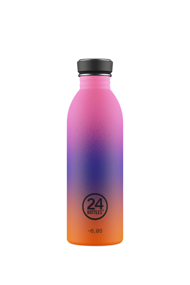 Gourde Urban en inox 'Sundown' | 24 BOTTLES