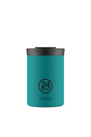Mug isotherme Travel Tumbler en inox 'Atlantic bay' | 24 Bottles