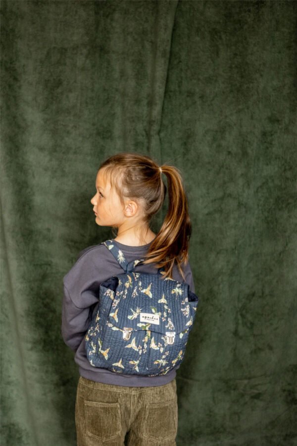 Sac à dos 'Suji' Cerisier Orage | APACHES COLLECTIONS