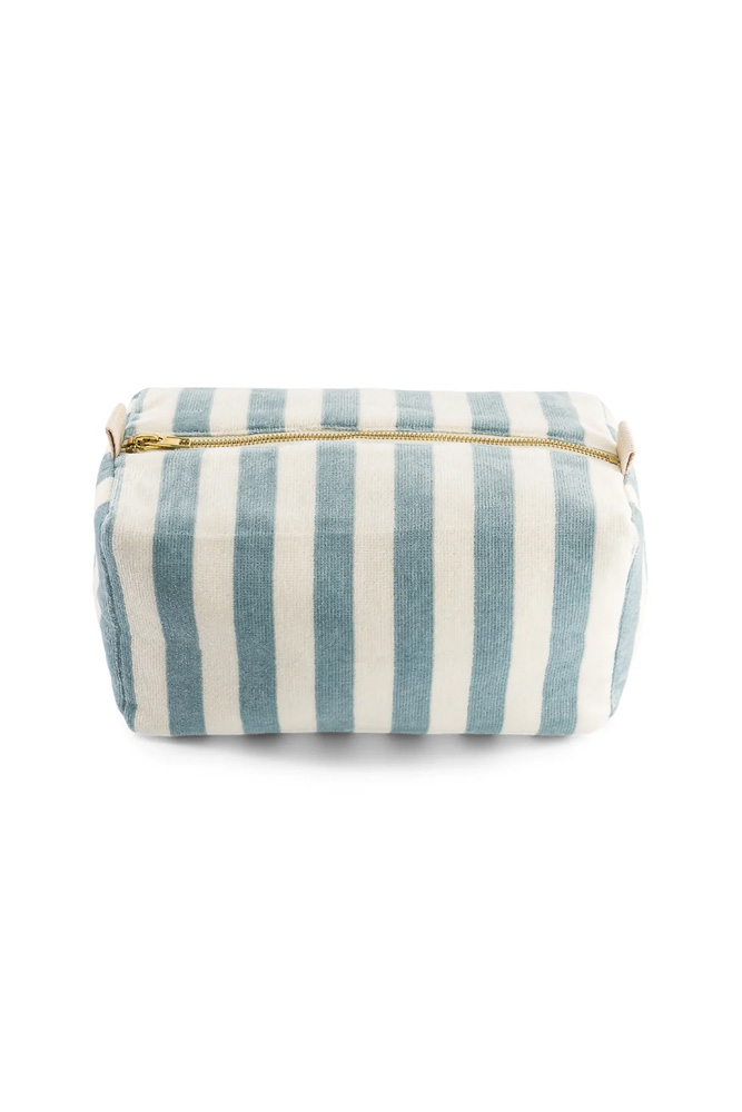Trousse de Toilette 'Vic' Rayures Blue Cloud | ROSE IN APRIL