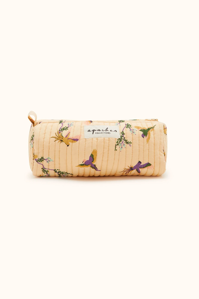 Trousse 'Opal' Cerisier Kaki | APACHES COLLECTIONS