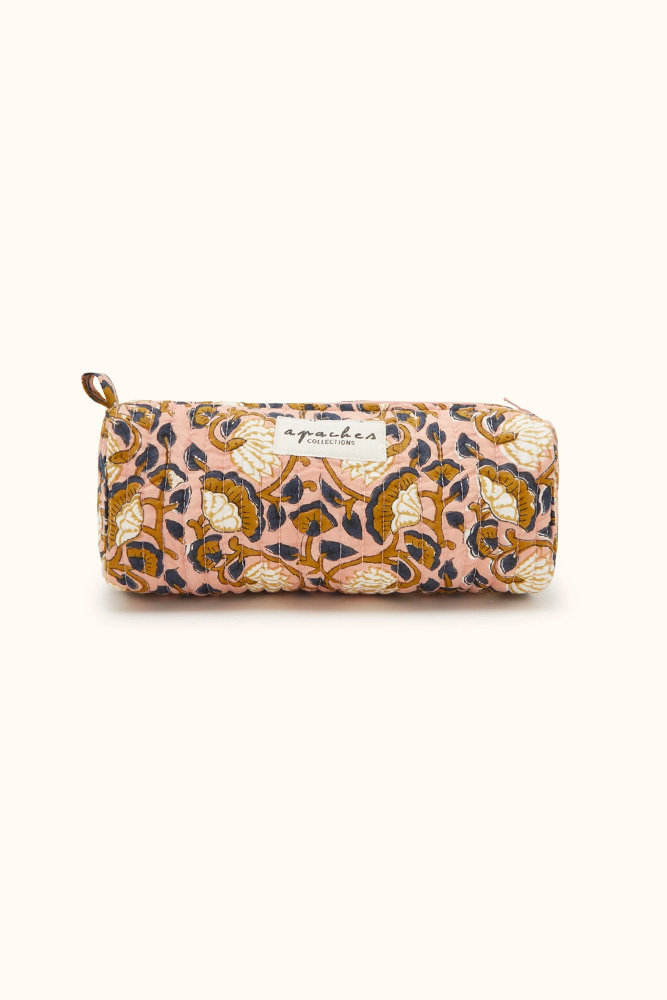 Trousse 'Opal' Éventail Blush | APACHES COLLECTIONS