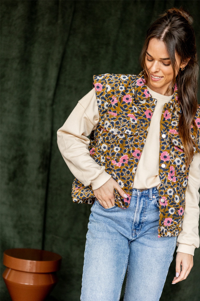 Veste 'Vimil' Coeur Tapenade | APACHES COLLECTIONS