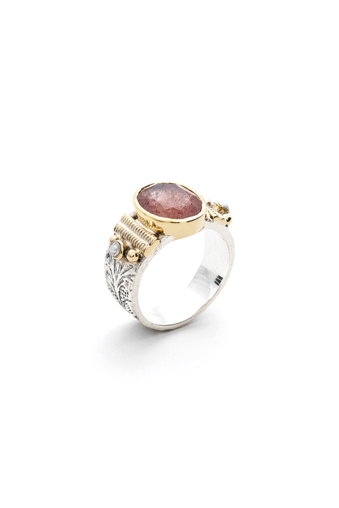 Bague 'Mini Théa' Ruby Indien | CANYON