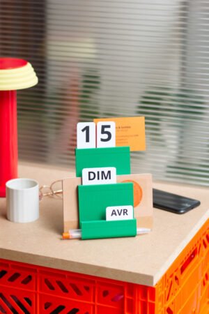 Calendrier 'Joe' Vert | WARREN & LAETITIA