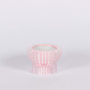 Double bougeoir '2.20' Rose | WARREN & LAETITIA