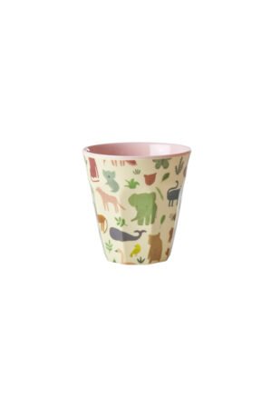 Gobelet 'Sweet Jungle' Rose | RICE