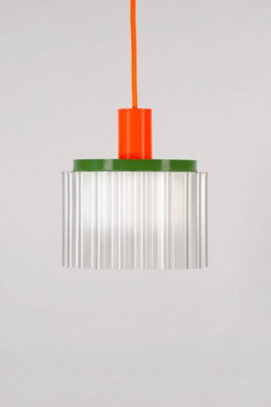 Lampe 'Gigi' n°2 Câble Orange | WARREN & LAETITIA