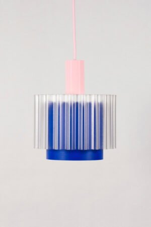 Lampe 'Gigi' n°4 Câble Rose | WARREN & LAETITIA