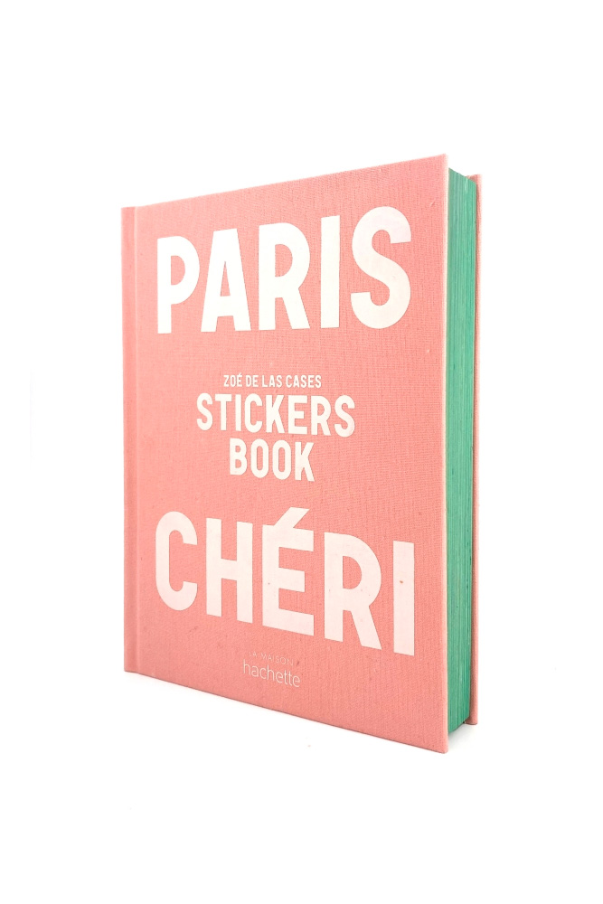 Livre 'Paris Chéri' Stickers Book - Zoé De Las Cases | HACHETTE