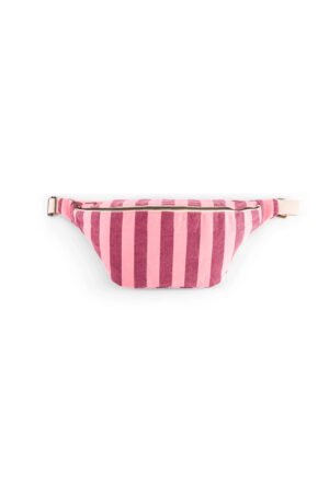 Banane Rayures Bordeaux / Pink Flamingo | ROSE IN APRIL
