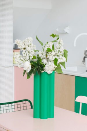 Vase 'Álvaro' XL Vert | WARREN & LAETITIA