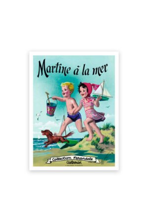 Affiche 'Martine à la mer' | LES JOLIES PLANCHES