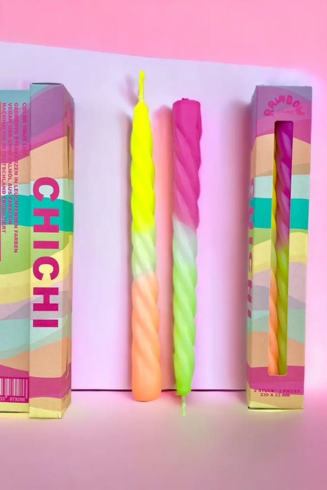 Bougies Rainbow Studio 'Chi Chi' | PINK STORIES