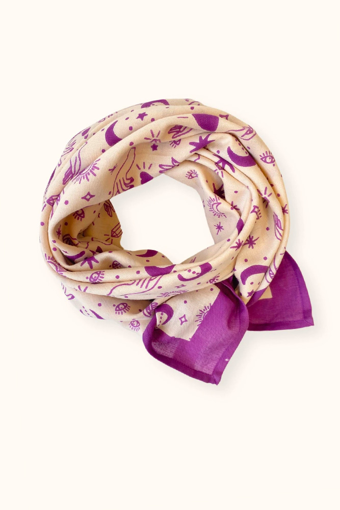 Foulard Latika 'Karma' Macadamia | APACHES COLLECTIONS