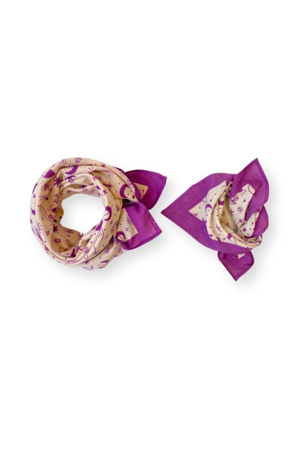 Foulard Latika 'Karma' Macadamia | APACHES COLLECTIONS