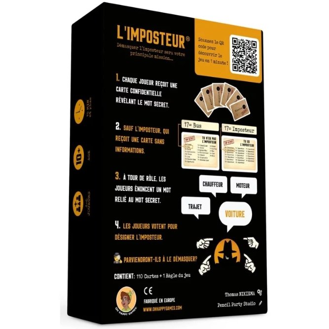 Gigamic Meuhte Gioco Di Società – Domande E Risposte, Da 4 A 20 Giocatori, Età 10+