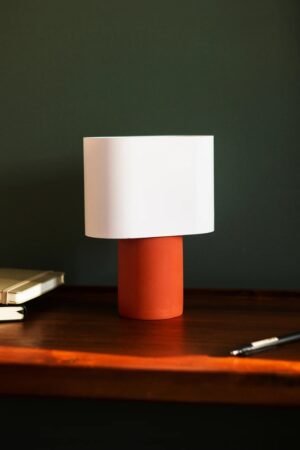 Lampe 'Moderne' Orange | LA CHAMBRE D'AMI