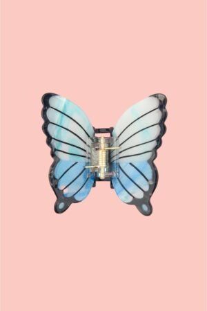 Pince à cheveux Papillon bleu | COUCOU SUZETTE