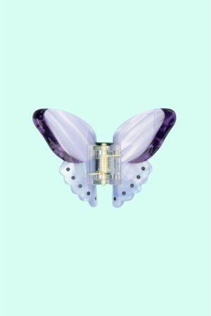 Pince à cheveux Papillon mauve | COUCOU SUZETTE