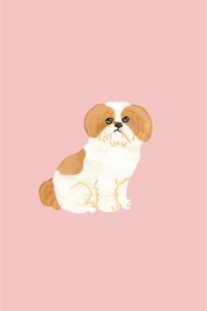Pince à cheveux Shih tzu | COUCOU SUZETTE