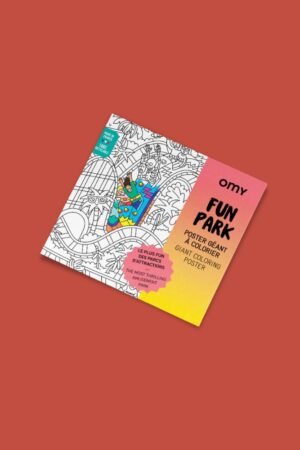 Poster Géant à colorier 'Fun Park' | OMY