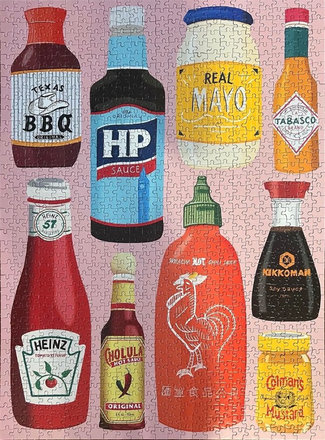 Puzzle 1000 pièces 'Saucy' | HAPPILY