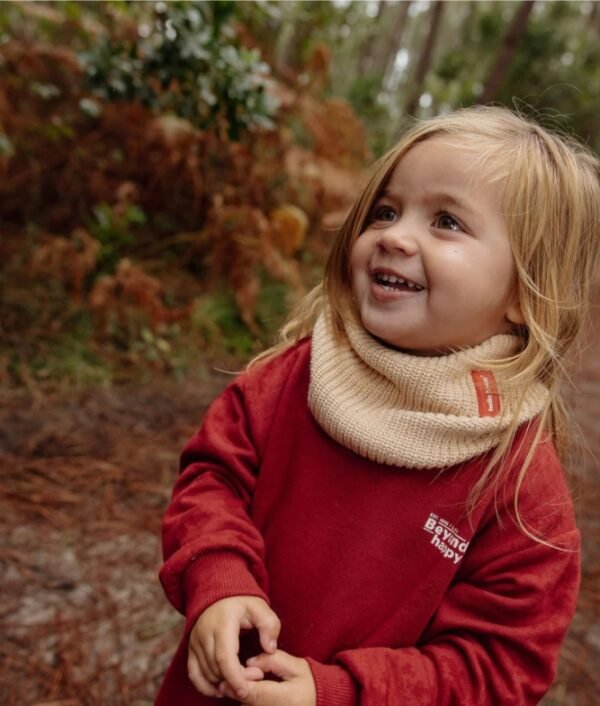 Snood Enfants 'Cocoon' Creamy | HELLO HOSSY