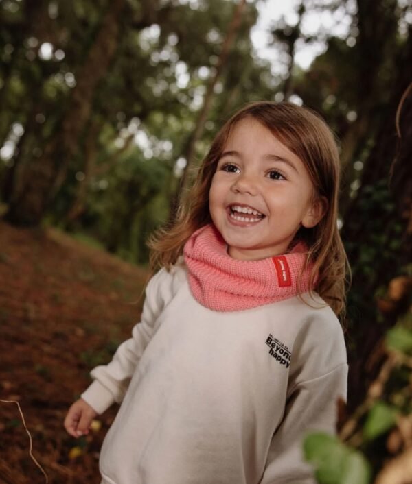 Snood Enfants 'Cocoon' Pink | HELLO HOSSY