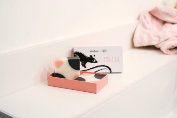 Coffret de deux savons 'Cœurs' | SAVONNERIE CIMENT X MOUFLETTE