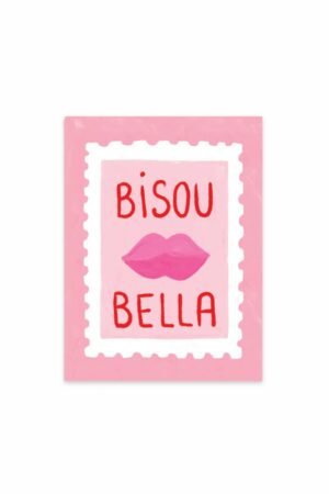 Affiche 'Bisou Bella' | ALL THE WAYS TO SAY